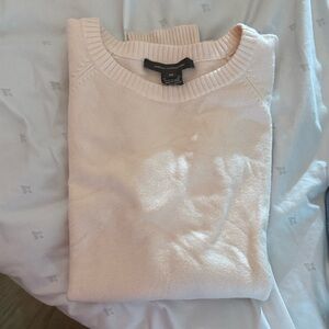 French Connection Women's Soft Cream Crew Neck Sweater